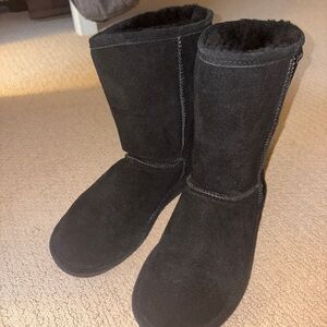 Women’s BearPaw Black Suede Boots